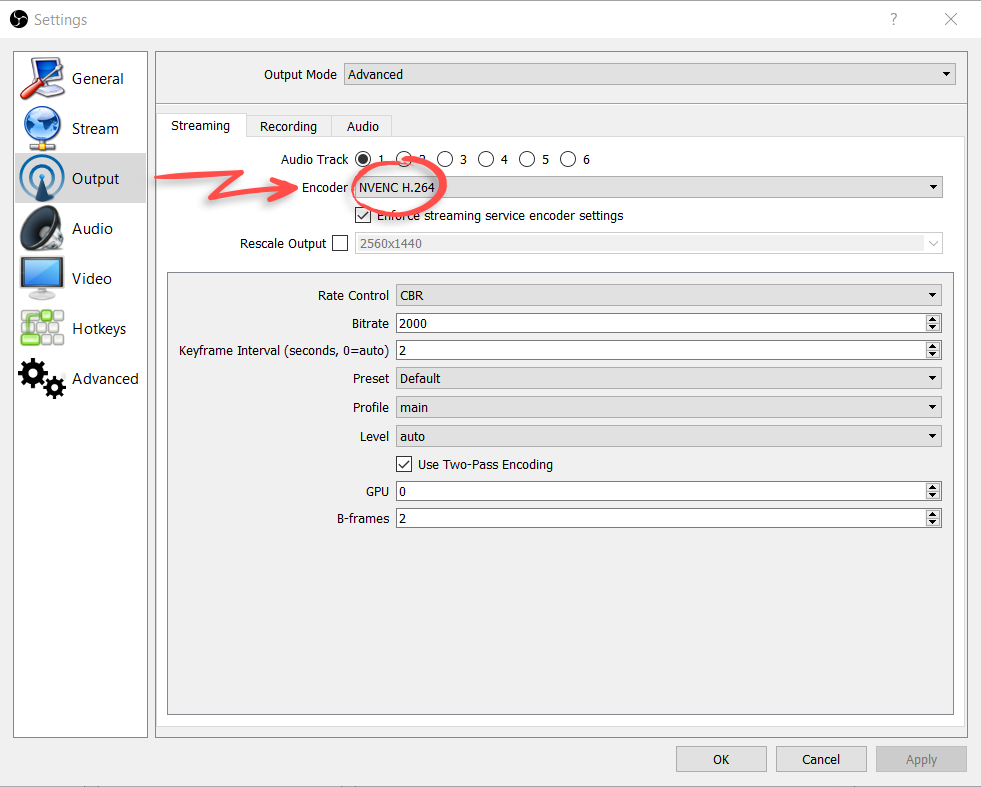 How to Enable Hardware Encoding NVENC in OBS Open Broadcaster